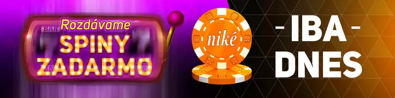 Niké online casino Free Spiny zadarmo dnes