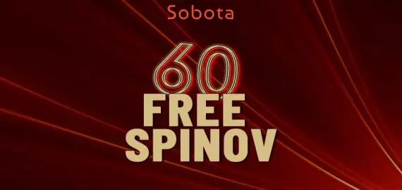 60 FREE SPINOV DNES – Berte každú sobotu Synottip voľné zatočenia zdarma!