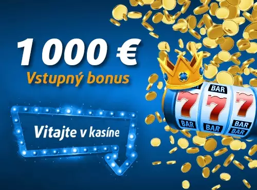 Tipsport online casino vstupný bonus 1000 EUR za registráciu