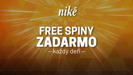 NIKÉ FREE SPINY ZDARMA 🔥 Získavajte spiny bez vkladu po celý týždeň!