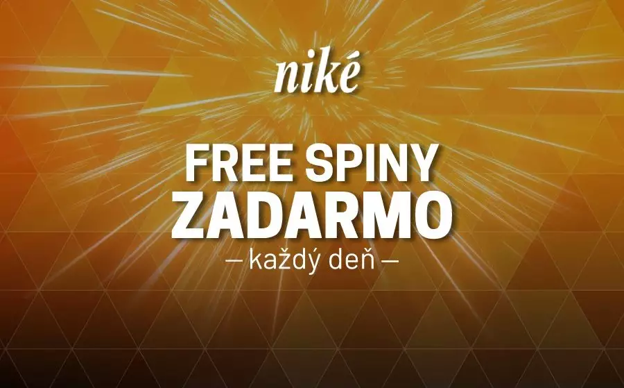 NIKÉ FREE SPINY ZDARMA 🔥 Získavajte spiny bez vkladu po celý týždeň!