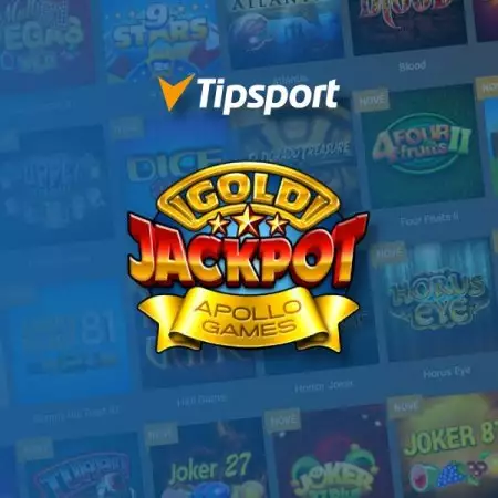 Tipsport Jackpot casino – Hrajte o skvelé výhry so 100 free spinmi a 50€ zadarmo