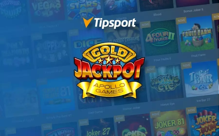 Tipsport Jackpot casino – Hrajte o jackpot s 20 EUR zdarma
