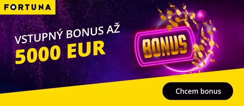 Fortuna casino bonus za registráciu 5000 eur