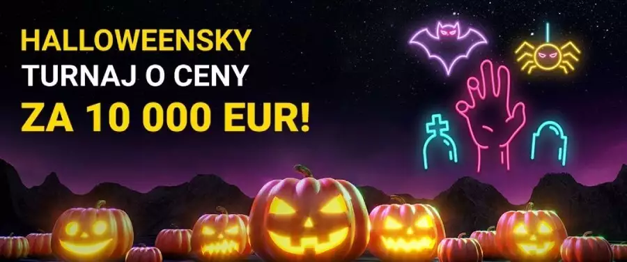 Fortuna Casino organizuje hallowensky turnaj o 10 000 EUR