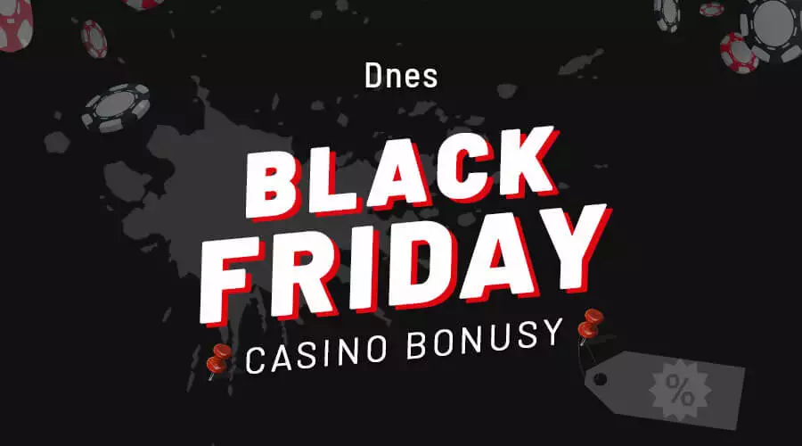 Black Friday casino bonusy zdarma dnes 