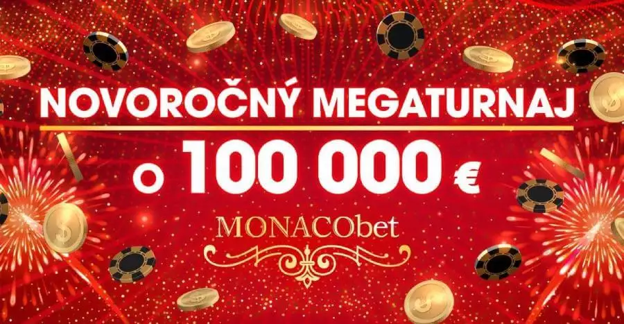 Monaco casino novoročný megaturnaj o 100 000 EUR