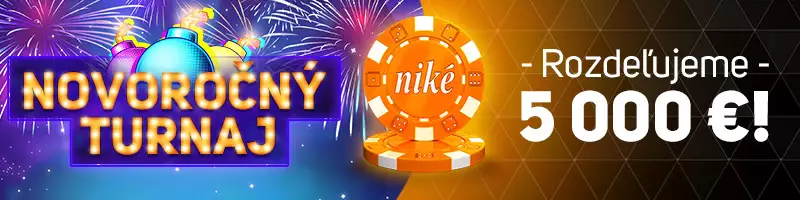 Niké novoročný casino turnaj o 5 000 €