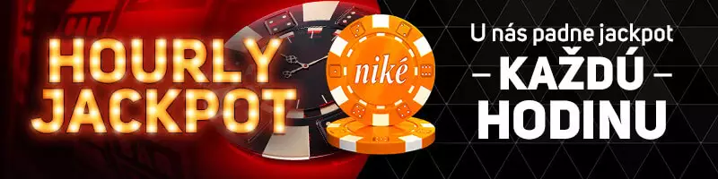 Okrem Nike casino mega jackpotu môžete teraz vyhrať jackpot každú hodinu