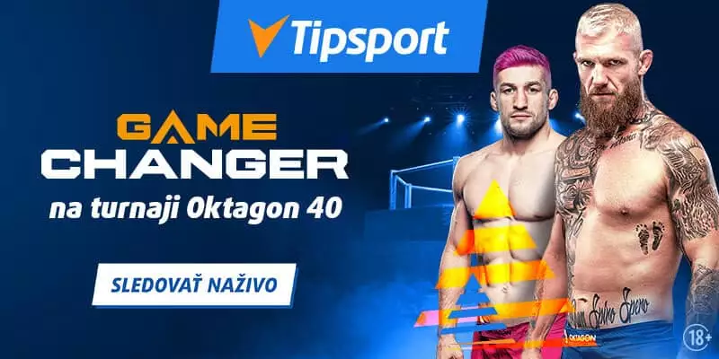 Tipsport oktagon 40 banner získajte bonus zadarmo