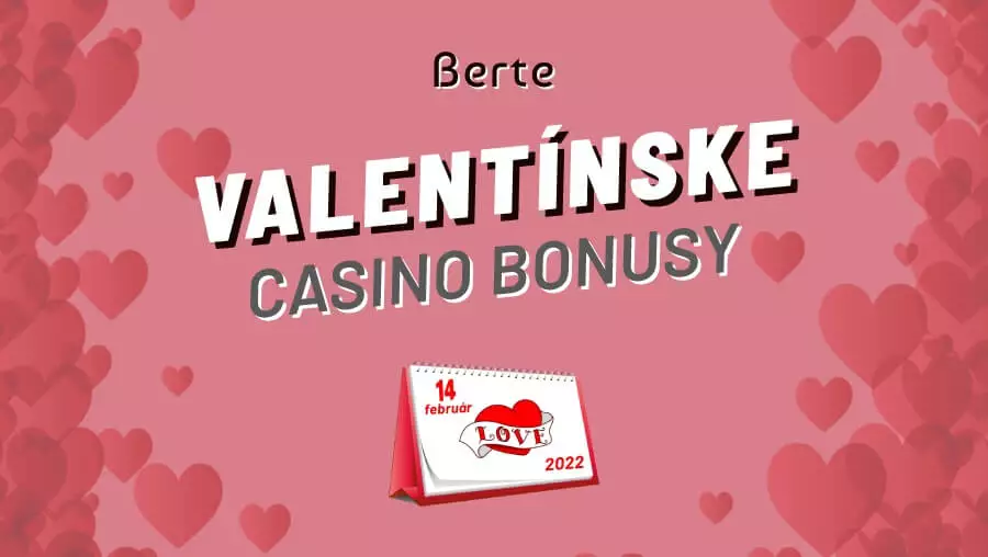 Valentínske casino bonusy bez vkladu