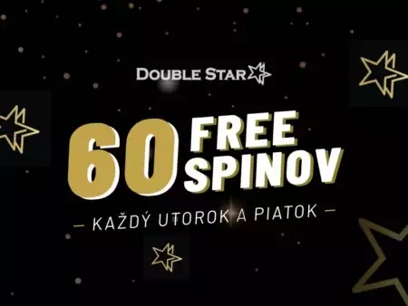Doublestar free spiny dnes → Berte 60 free spinov zadarmo dnes