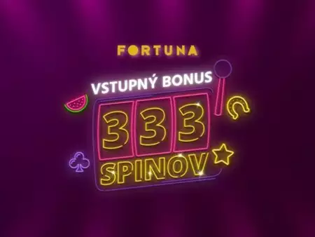 Fortuna free spiny dnes – Berte až 333 free spinov dnes zadarmo