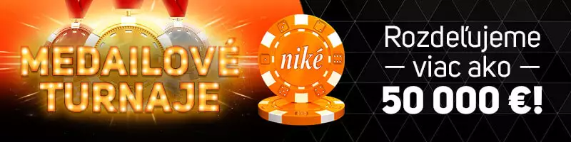 Nike casino medailový turnaj o 50 000 EUR
