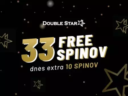 Doublestar free spiny dnes – Berte 33 + 10 free spinov dnes zadarmo