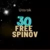 30 FREE SPINOV DNES – Berte Synottip free spiny zadarmo každý utorok