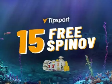 Tipsport free spiny – Získajte 15 free spinov zadarmo každý deň