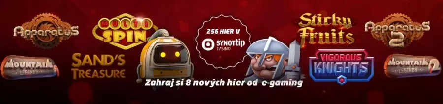 Synottip casino 8 game baru dari egaming