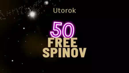 Synottip free spiny utorok – berte 50 voľných točení dnes