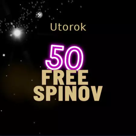 50 FREE SPINOV DNES – Berte Synottip free spiny zadarmo každý utorok
