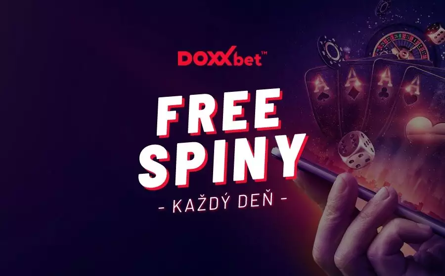 Doxxbet free spiny a bonusy dnes – 50 točení zdarma