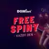Doxxbet free spiny a bonusy dnes – 75 točení zdarma
