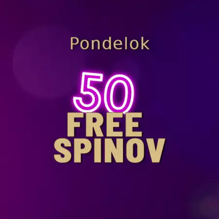 50 FREE SPINOV DNES – Berte každý pondelok voľné pretočenia zadarmo!