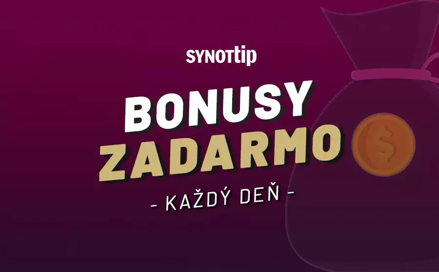 Synottip bonus zadarmo dnes – Získajte bonusy a free spiny zadarmo