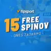 Tipsport casino bonus a free spiny bez vkladu – 15 voľných zatočení zadarmo