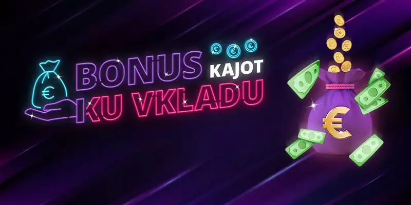 Fortuna casino bonus ku vkladu na Kajot automatoch