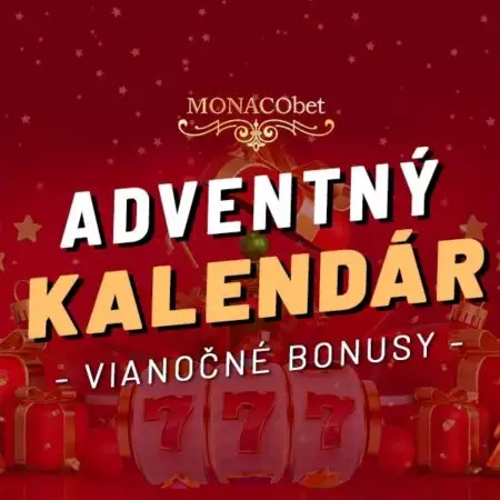 Casino Monacobet adventný kalendár 2022 – Free spiny a bonusy pre každého