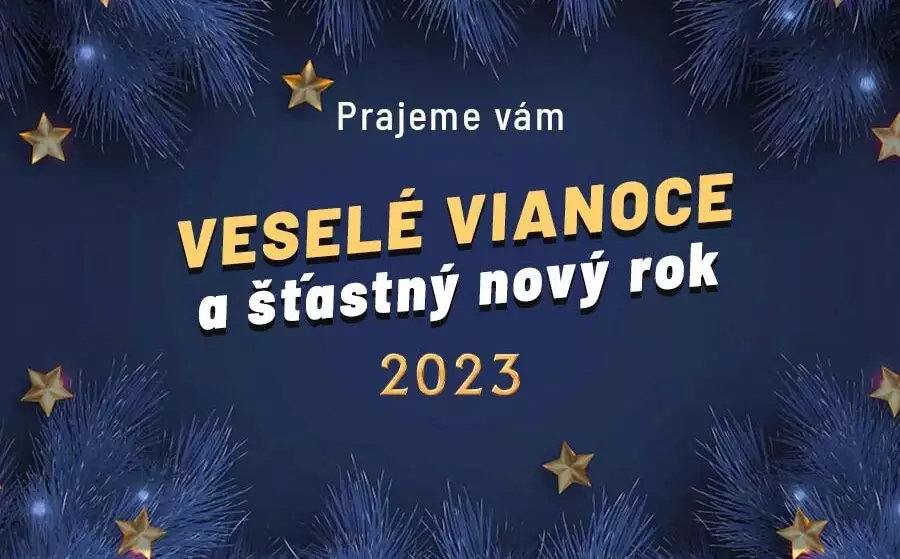 Veselé vianoce a šťastný nový rok 2023 vám praje redakcia SK-CASINO