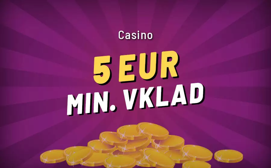 Casino vklad 5 eur – Ktoré sú 5€ vkladové online casina