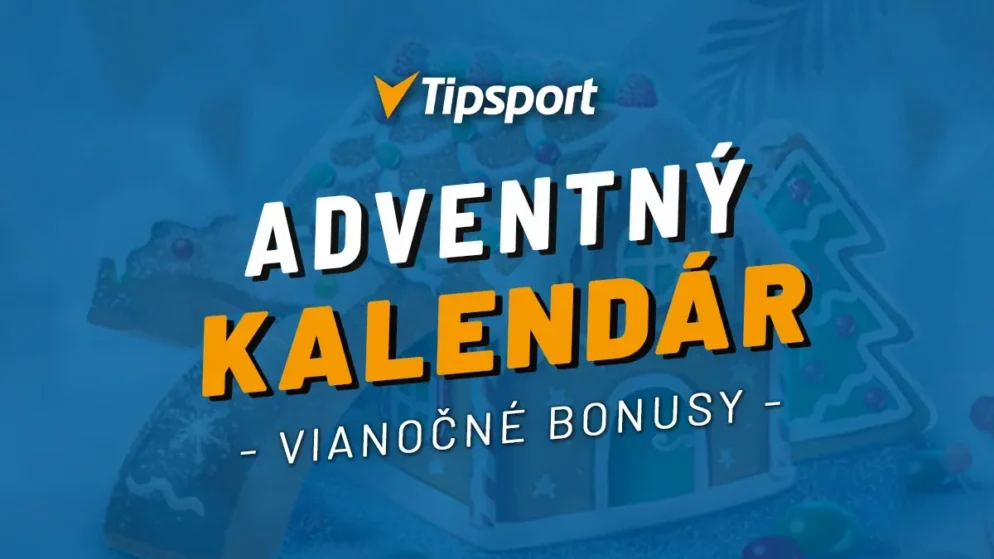 Tipsport adventný kalendár 2023 – Casino bonusy, free spiny zadarmo, turnaje
