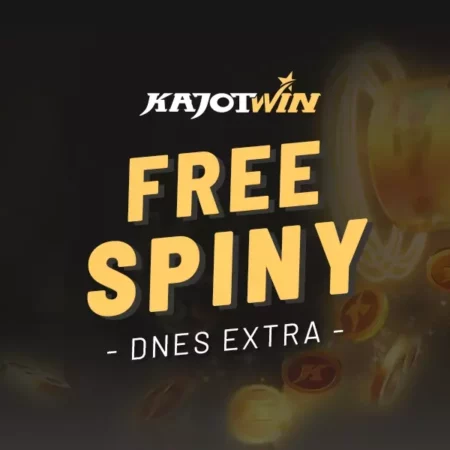Kajotwin free spiny dnes zadarmo – 207 + 30 voľných točení