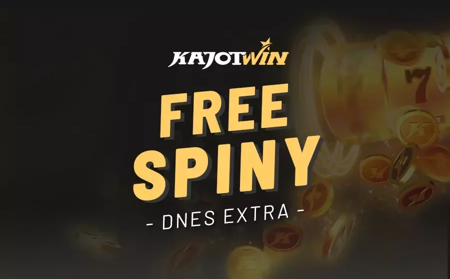 Kajotwin free spiny dnes zadarmo – 33 voľných točení