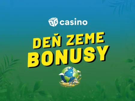 Deň Zeme casino bonus 2024 – Oslávte ho s bonusmi a free spinmi zadarmo!