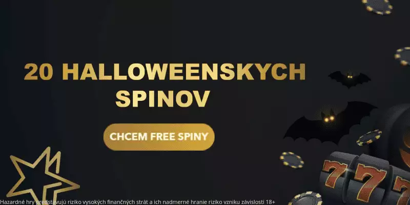 Doublestar Halloween bonus s názvom Halloweenske free spiny.