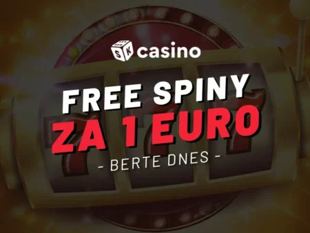 Free spiny za 1€ – Zahrajte si casino za 1 euro dnes a berte voľné točenia dnes