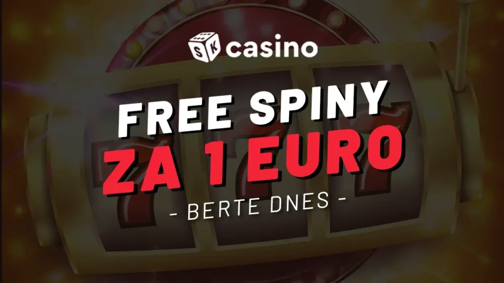Free spiny za 1€ – Zahrajte si casino za 1 euro dnes a berte voľné točenia zadarmo