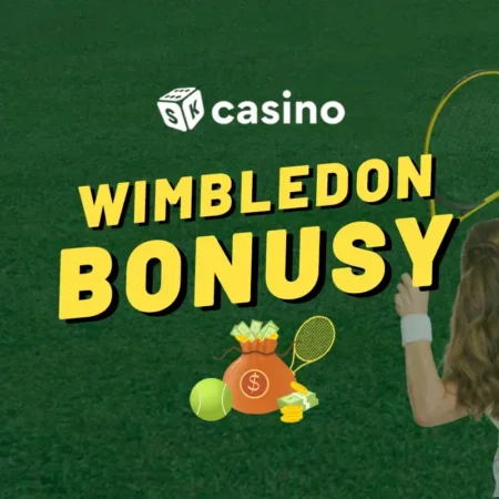 Wimbledon casino bonus 2023 – Sledujte tenis s bonusmi a free spinmi zadarmo