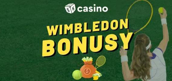 Wimbledon casino bonus 2025 – Sledujte tenis s bonusmi a free spinmi zadarmo