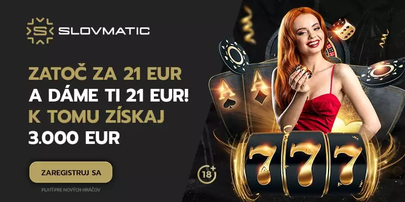 Slovmatic casino bonus