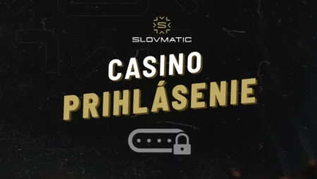 Slovmatic casino prihlásenie – ako postupovať, zabudnuté heslo či zablokovaný účet