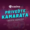 Bonus za kamaráta – Priveď kamaráta do online kasína a obaja získajte odmenu!