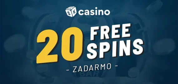 20 free spins zadarmo – Berte voľné točenia dnes zadarmo