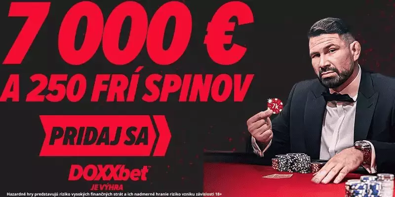 Doxxbet casino free spiny vstupný bonus