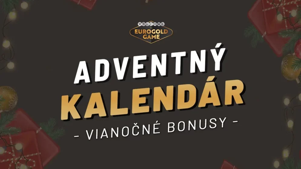 Eurogold adventný kalendár 2023 – 2024 – Free spiny či bonusy úplne zadarmo!