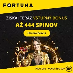 Fortuna casino 444 free spinov zadarmo