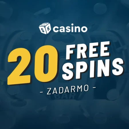 20 free spins zadarmo – Berte voľné točenia dnes zadarmo